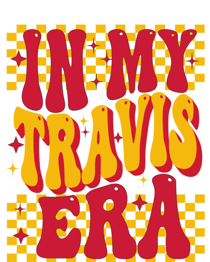 In My Travis Era Retro Groovy Premium Pullover Hoodie