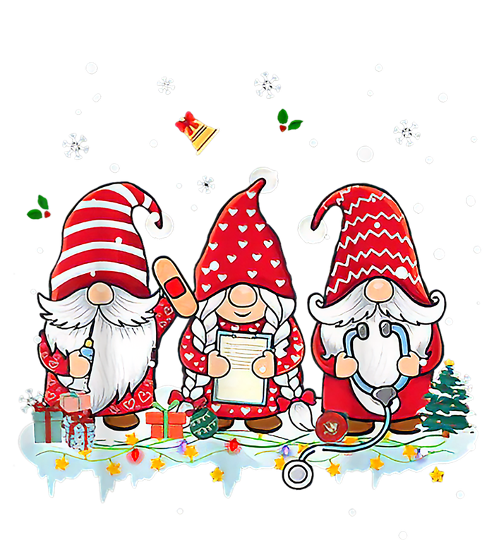 Nurse Christmas Gnomes Cute Xmas Scrub Top For Nurses Gift Tall Hoodie