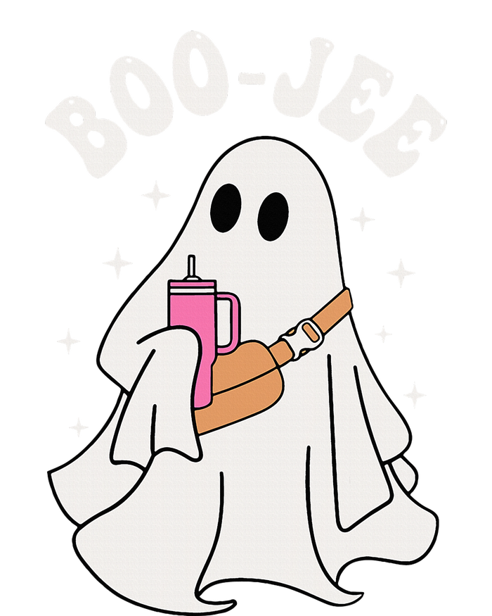 Spooky Season Cute Ghost Halloween Costume Boujee BooJee Ceramic Bell Ornament