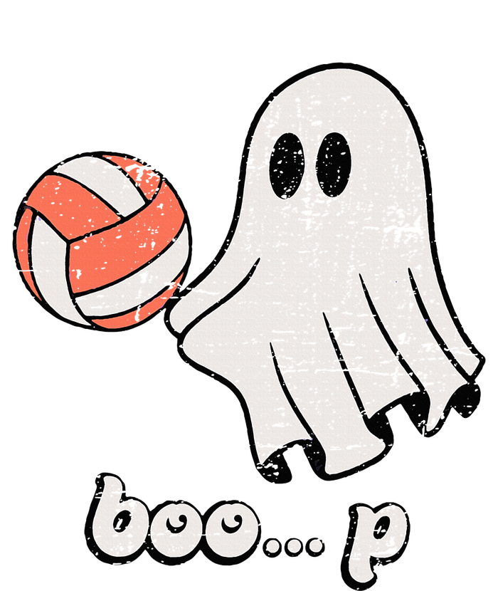 Cute Ghost Playing Volleyball Sport Player Halloween Costume T-Shirt