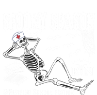 Nursing School Student Halloween Skeleton For Spooky Season Cute Gift Doggie Tank