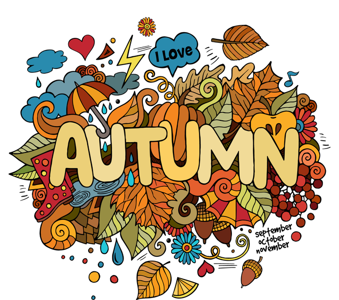 I Love Autumn Cute Gift T-Shirt