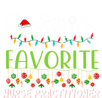 Santa Claus Christmas Santas Favorite Nurse Practitioner Cute Gift T-Shirt