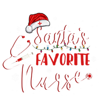 Santas Favorite Nurse Christmas Nursing Medical Staff Xmas Meaningful Gift T-Shirt