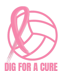 Dig For A Cure Breast Cancer Awareness Volleyball Pink Out T-Shirt