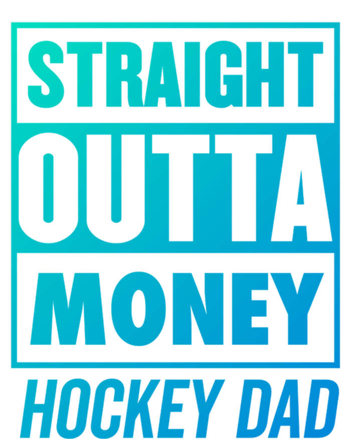 Straight Outta Money Hockey Dad Gift Mousepad