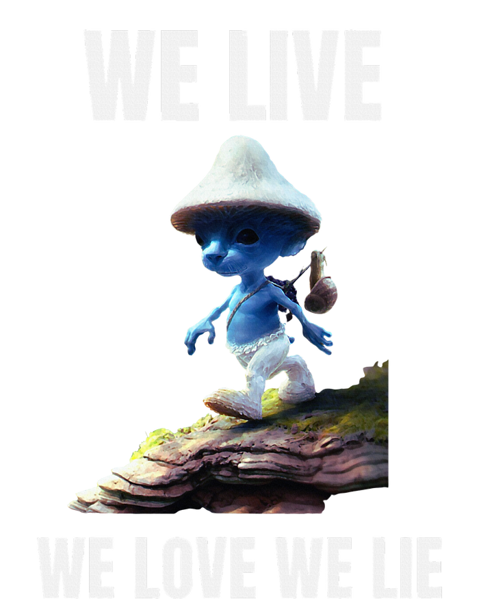 We Live We Love We Lie Cat Meme Canvas