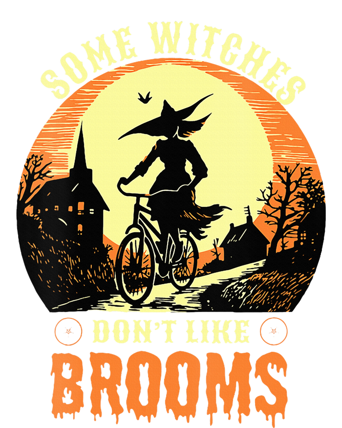 Some Witches Don't Like Brooms Witch Cycling Ride A Bicycle T-Shirt