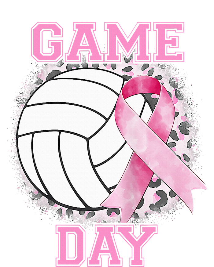 Bleached Game Day Pink Volleyball Breast Cancer Awareness Women’s Perfect Tri Rocker Tank