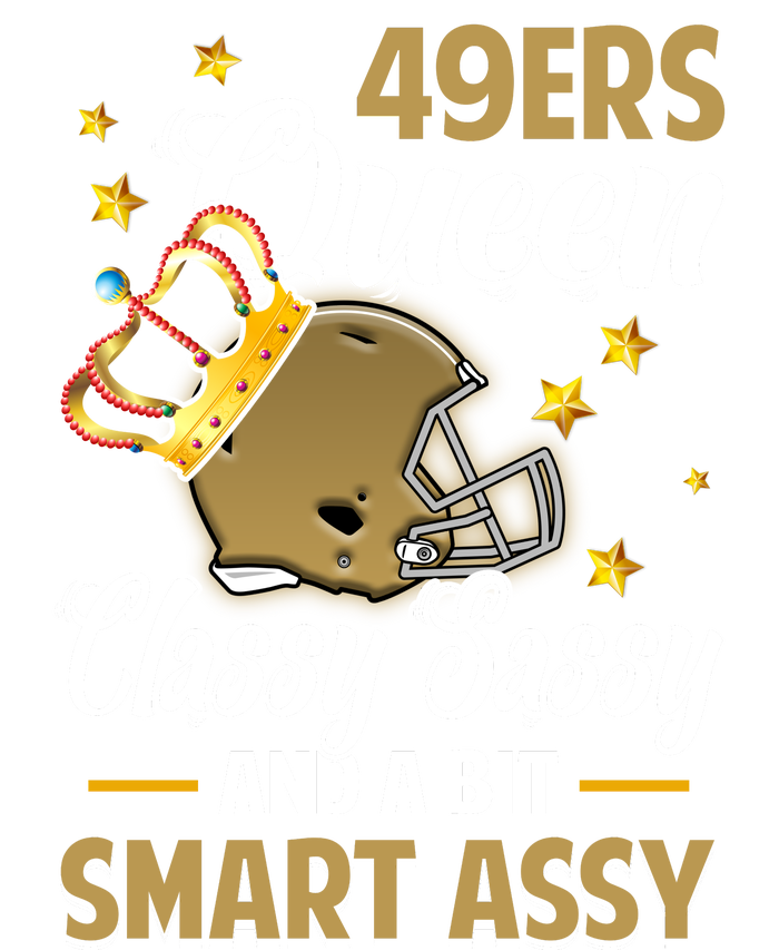 San Francisco Football Queen Classy Sassy And A Bit Smart Assy PosiCharge Competitor Tank