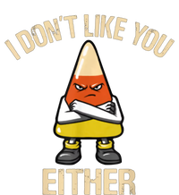 I Dont Like You Either Candy Corn Halloween Snapback Five-Panel Rope Hat