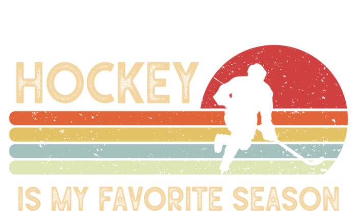 Vintage Retro Hockey Is My Favorite Season Funny Hockey Gift Great Gift T-Shirt