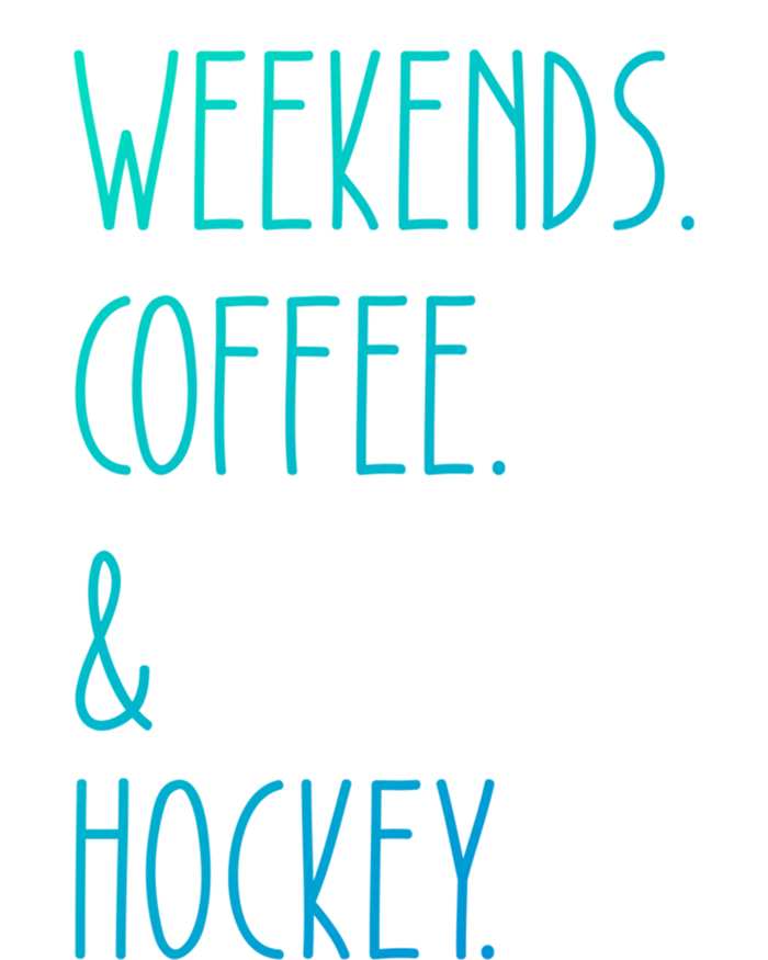 Weekends Coffee And Hockey Saying Hockey Lover Cool Gift Kids Hoodie