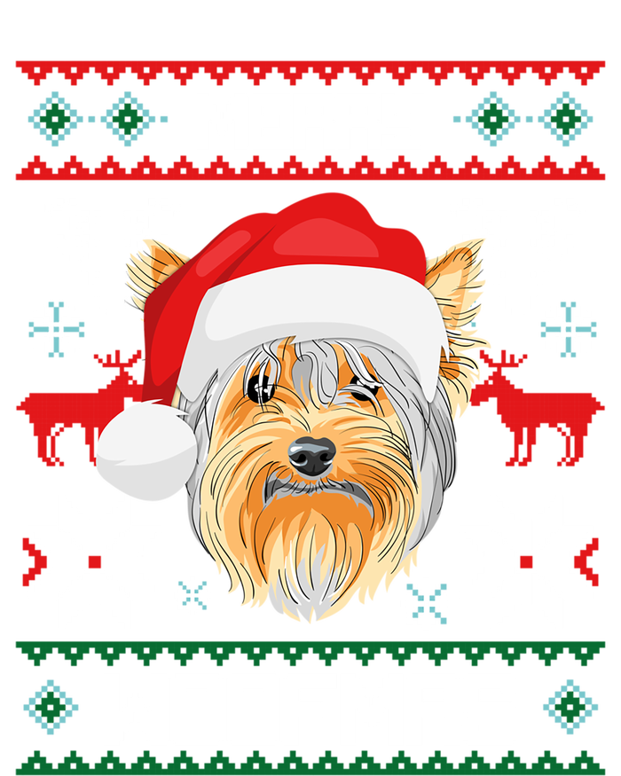 Yorkshire Terrier Merry Woofmas Gift For Christmas Xmas Great Gift Tall Long Sleeve T-Shirt