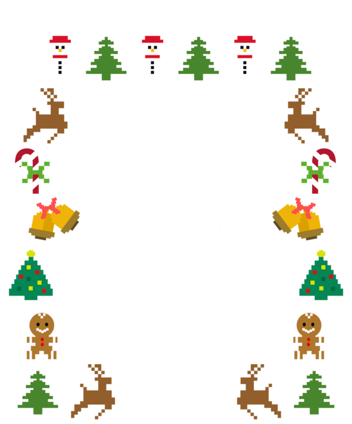 This Is My Its Too Hot For Ugly Christmas Sweaters Women's Long Sleeve Flannel Pajama Set 