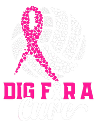 Dig For A Cure Breast Cancer Awareness Volleyball Pink Out Sustainable Beanie