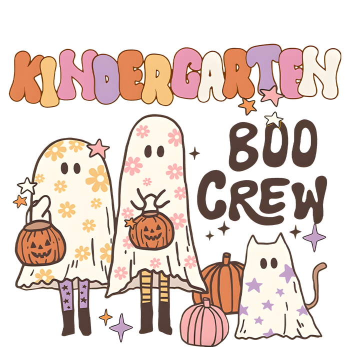 Halloween Teacher Kindergarten Boo Crew T-Shirt