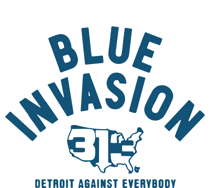 Blue Invasion Tall Long Sleeve T-Shirt