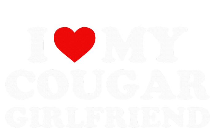 I Love My Cougar Girlfriend I Heart My Cougar Girlfriend GF Zip Tote Bag