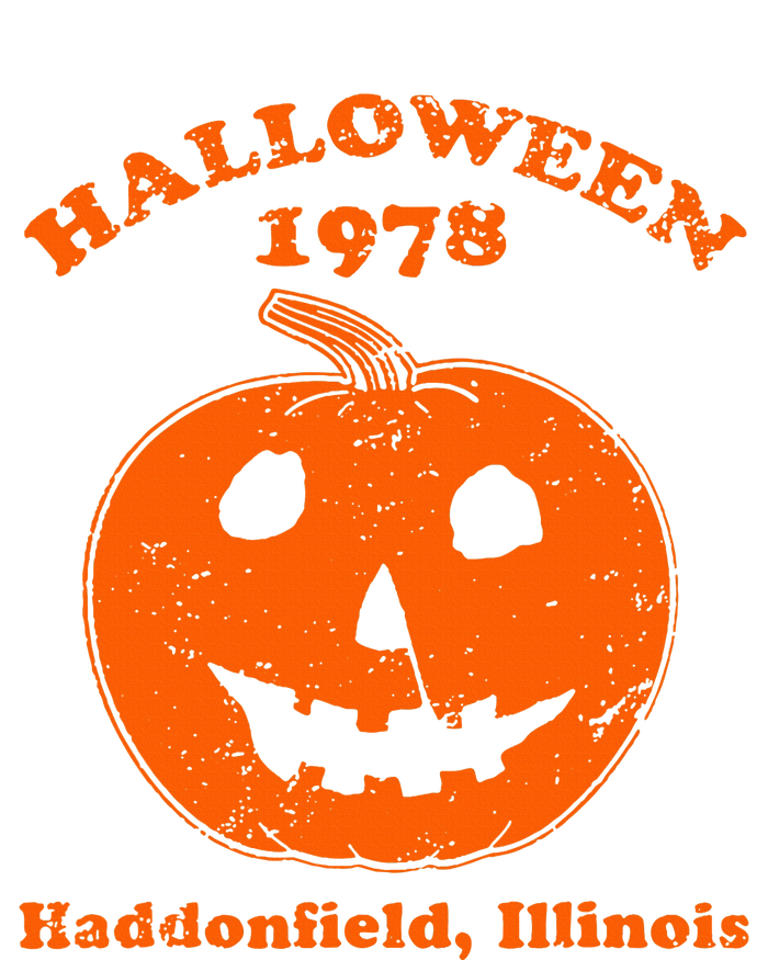 Vintage Halloween 1978 Pumpkin Haddonfield Illinois Kids Hoodie