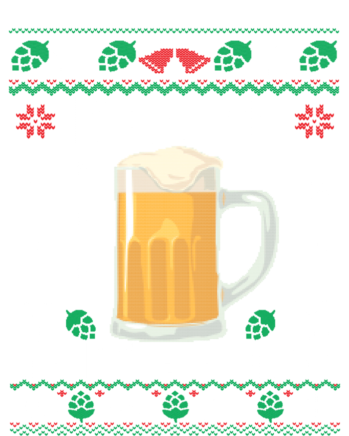 Beer Me Its My Birthday Party December BDay Ugly Christmas Gift Zip Tote Bag