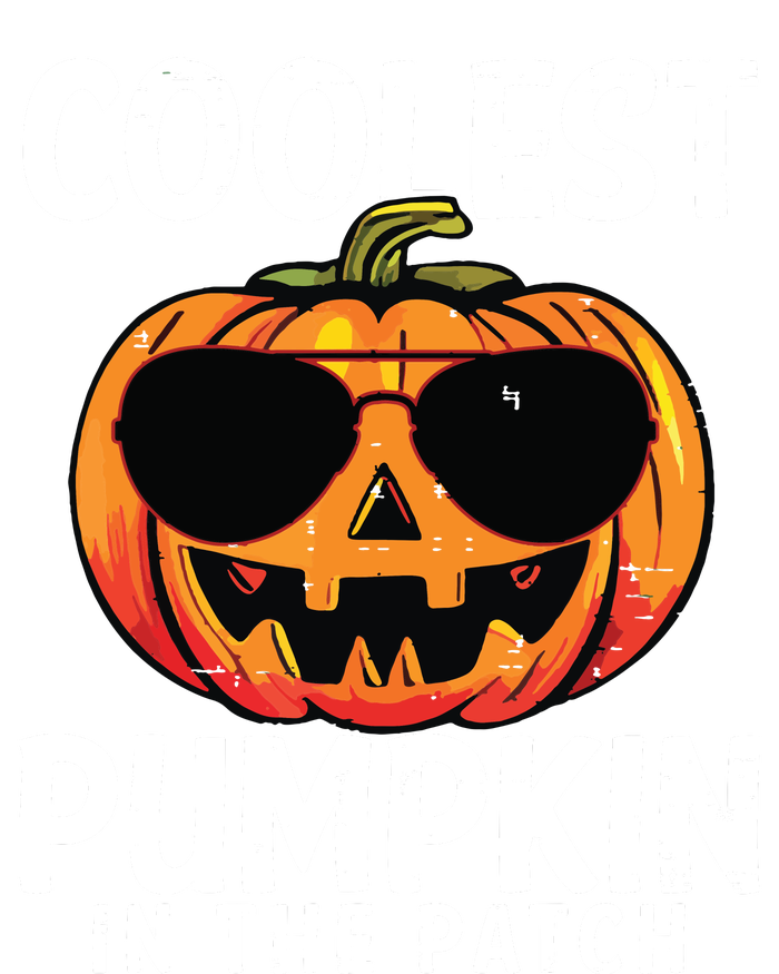 Coolest Pumpkin In The Patch Toddle Boy Halloween Kids T-Shirt