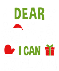 Dear Santa I Can Explain Cool Gift Hoodie