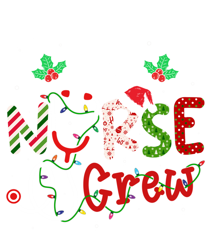 Er Christmas Nurse Crew Funny Nursing Christmas Pattern Gift T-Shirt