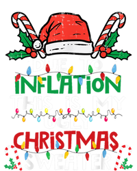 Funny Due To Inflation Ugly Christmas Sweater Gift T-Shirt