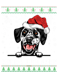 Funny Merry Woofmas Dalmatian Christmas Dog Lovers Xmas Gift Kids Hoodie