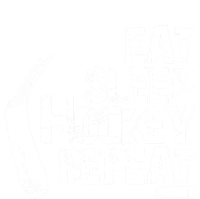 Funny Eat Sleep Ice Hockey Repeat Vintage Gift Funny Gift Women's T-Shirt