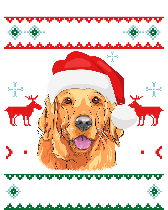 Golden Retriever Merry Woofmas Gift Dog Christmas Women's T-Shirt