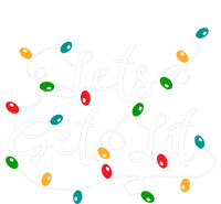 Lets Get Lit Funny Xmas Holidays Christmas Funny Gift T-Shirt