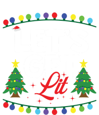 Lets Get Lit Funny Christmas Ing Xmas Tree Lover Gift Kids Long Sleeve Shirt