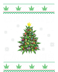 Marijuana Ugly Christmas Santa Cannabis Weed 420 Get Lit Funny Gift T-Shirt