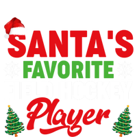 Funny Santas Favorite Field Hockey Player Christmas Funny Gift Tall Long Sleeve T-Shirt