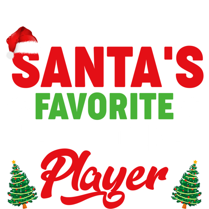 Funny Santas Favorite Field Hockey Player Christmas Funny Gift Tall Long Sleeve T-Shirt