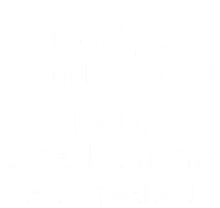 Goodbye Kevin McCarthy Hello Donald J. Trump For Speaker Full-Length Apron With Pockets