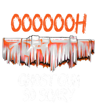 Ghost Gun So Scary Funny Halloween Ghost Boo Spooky Season Infant Fleece One Piece