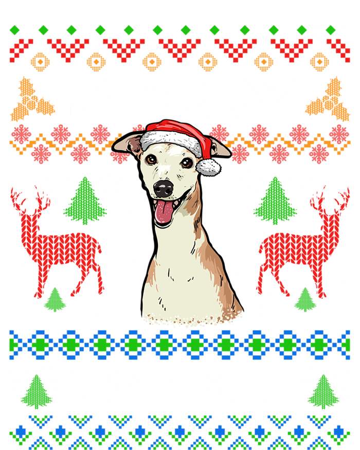 Merry Woofmas Ugly Sweater Christmas Greyhound Lover Gift Great Gift Poster