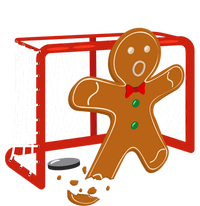 Hockey Goalie Christmas Party Gingerbread Funny Gift T-Shirt