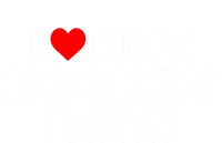 I Love Hot Hockey Funny Gift T-Shirt