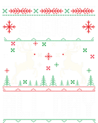 Sleigh All Day Ugly Christmas Sweater Reindeer Holiday Meaningful Gift T-Shirt