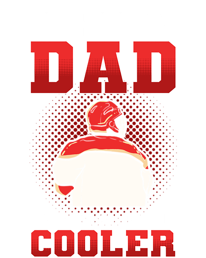 Ice Hockey Dad Like Normal Dad But Cooler Gift Tie-Dye T-Shirt