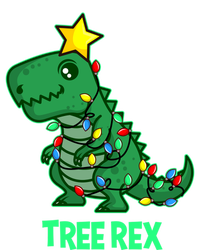 Tree Rex Funny Cute Retro Christmas Dino Cool Gift T-Shirt