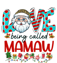 Love Being Called Mamaw Santa Claus Family Christmas Cute Gift Tall Long Sleeve T-Shirt