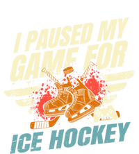 Love Ice Hockey And Video Games Funny Gift T-Shirt