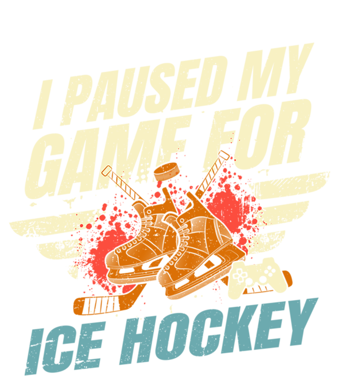 Love Ice Hockey And Video Games Funny Gift T-Shirt