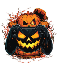 Halloween Jack O Lantern Pumpkin Face Gamer Gaming Premium Hoodie