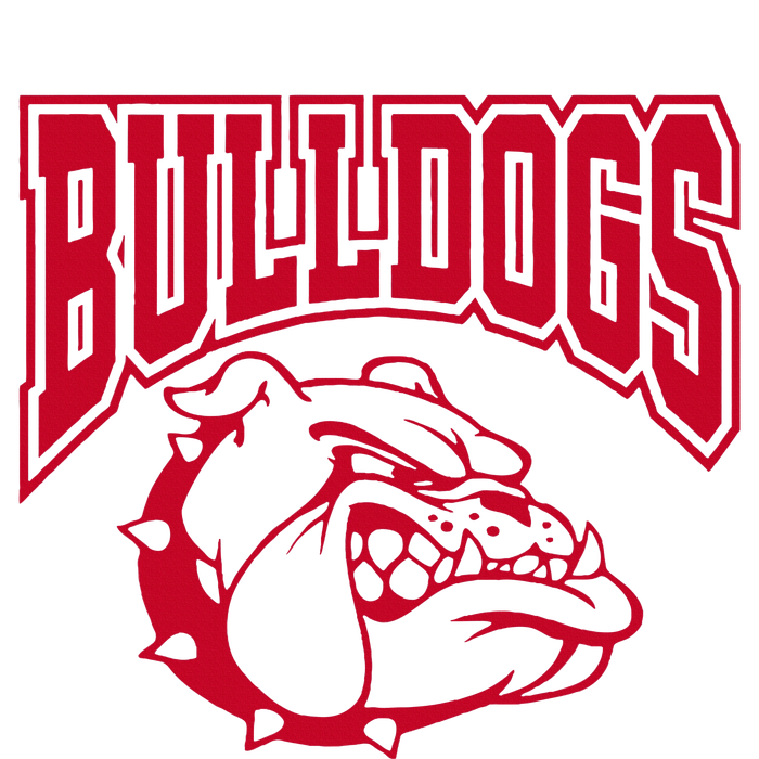 Go Bulldog Bulldog School Sports Team Mascot Game Day Women's Perfect Tri Rocker Tank